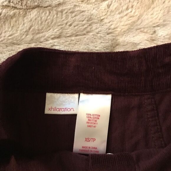 : : Xhilaration 90s Corduroy A Line Mini Skirt : : - Picture 3 of 9